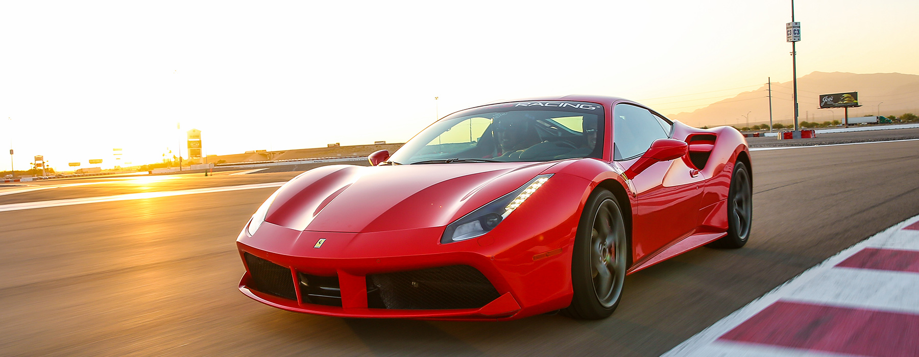 Ferrari 488 pályán