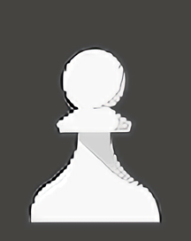 A paraszt bábu, a könnyű feladvány jele